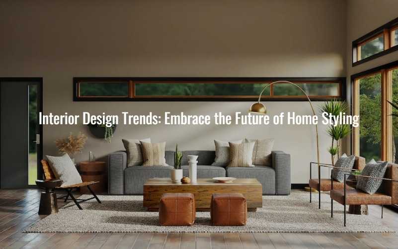 Interior Design Trends 2024 Embrace the Future of Home Styling