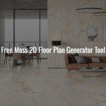 Free Mass 2D Floor Plan Generator Tool