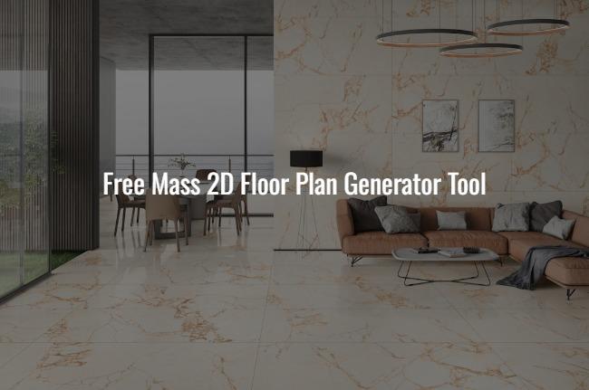 Free Mass 2D Floor Plan Generator Tool